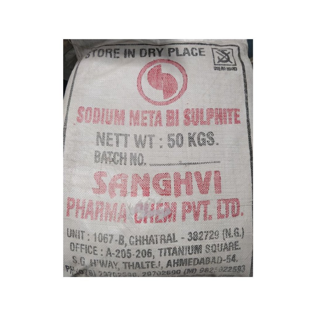 Sodium Meta Bi Sulphite SMBS 60 Per Kg Trexco